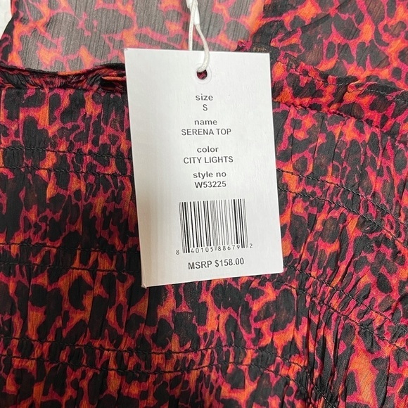 WALTER BAKER Serena Top City Lights red leopard - Picture 9 of 12